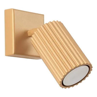 Spot auriu 8x16 cm Gleam – Sollux