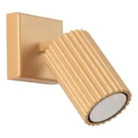 Spot auriu 8x16 cm Gleam – Sollux