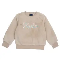 Bluza groasa copii Chicco, bej cu model, 00087-69MC
