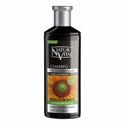 Șampon păr vopsit, Naturaleza Y Vida, 300 ml, negru