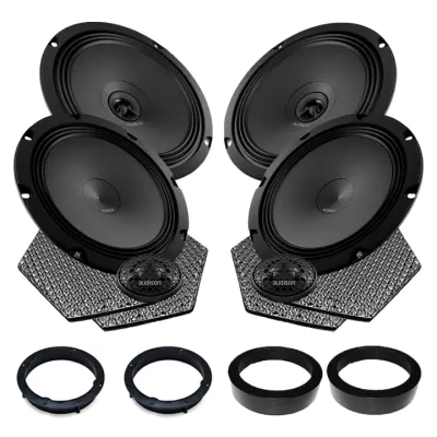 Pachet difuzoare auto Audison Prima dedicat Skoda Rapid 2012-, RMS 100W, 200mm