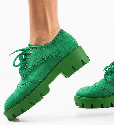 Pantofi Casual dama Gomine Verzi
