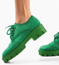 Pantofi Casual dama Gomine Verzi