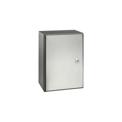 Tablou metalic din INOX 304L - versiune verticala cu 1 metal Usa and external dimensions 600x400x250 mm