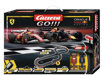 Pistă de curse Carrera Go - Ferrari & Rebull Formula 1 Champion's Racing, 4.3 m
