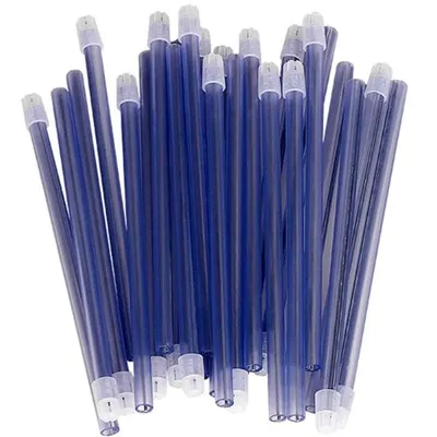 Aspirator Saliva 15 cm, Cap Detasabil Mov, 100 Bucati