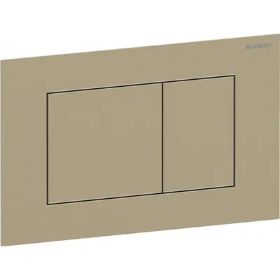 Clapeta actionare dubla rezervor wc, alama, Geberit Sigma40