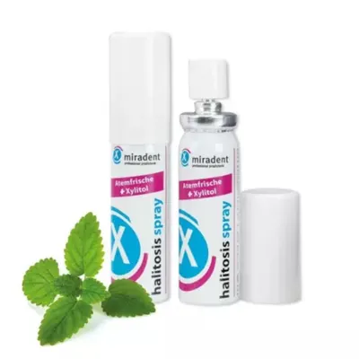 Spray de gura cu Xylitol HALITOSIS, Miradent | 15 ml