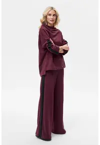 Pantaloni de trening cu dungi contrastante Disa