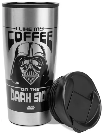 Cană de călătorie Pyramid Movies: Star Wars - I Like my Coffee on the Dark Side