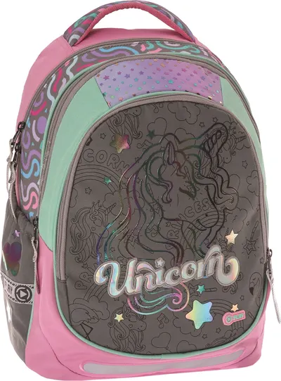 Ghiozdan școlar școlar Play Maxx - Unicorn Pastel