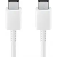 Cablu Date si Incarcare USB-C - USB-C Samsung EP-DA705BWE, 25W, 1m, Alb GP-TOU021RFBWW