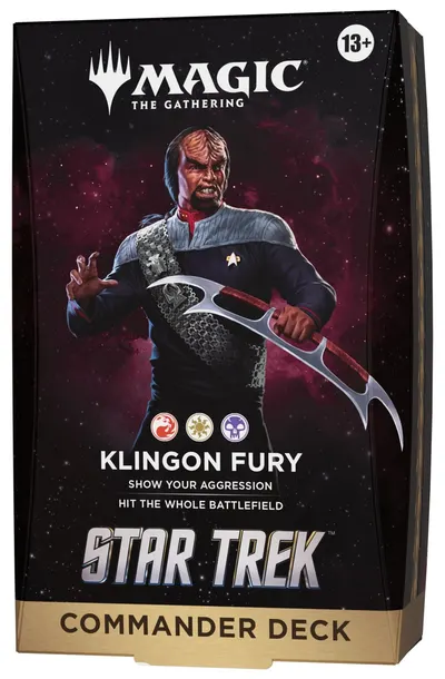 Magic The Gathering: Star Trek Commander Deck - Klingon Fury