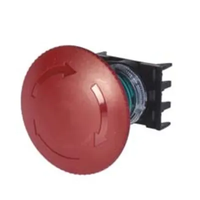 Emergency Push Buttonnø60mm Release By Rotation Red
