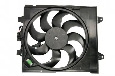 Ventilator radiator cu carcasa potrivit FIAT 500, GRANDE PUNTO 1.2-1.4 07.07