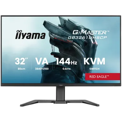 IIYAMA Gaming Monitor 32 VA Gaming G-Master Red Eagle FreeSync Premium 3840x2160 144Hz 400cd/m2 2xHDMI 2.1 DisplayPort USB-C 95W
