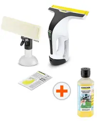 Curățător de geamuri Karcher - WV 6 Plus + Concentrat pentru sticlă Karcher