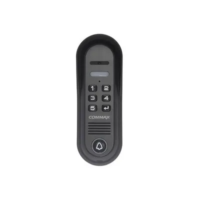 Videointerfon de exterior Commax DRC-4CPNK, 4 fire, numeric, LED lumina alba, aparent