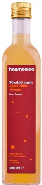 Oțet bio de mere, 500 ml, Harmonica