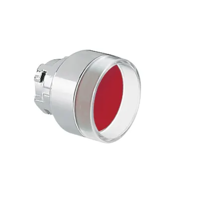 Push buton , diametru, Ø22MM 8LM METAL SERIES, SHROUDED, RED