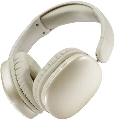 Căști wireless Cellularline - Music Sound Maxi3, ANC, bej