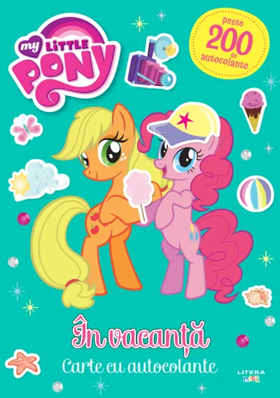 My Little Pony. În vacanță. Carte cu autocolante