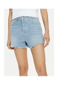 Blugi dama - 303762070 - Bumbac - Albastru - Albastru