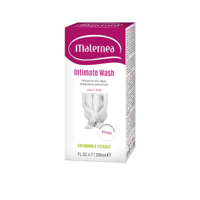 Maternea Gel pentru spalare intima cu acid lactic - Chamomile Extract, 200ml