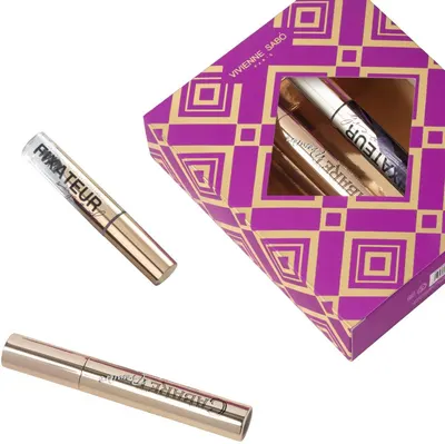 Vivienne Sabó Set - Rimel volumizator Cabaret Première și Gel pentru sprâncene, 9 + 4.5 ml