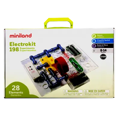 Puzzle electronic cu 198 experimente - Miniland