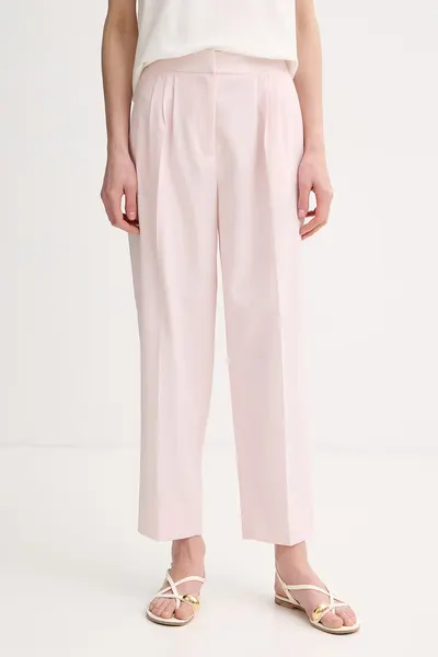 Twinset pantaloni pentru femei cu amestec de lână
