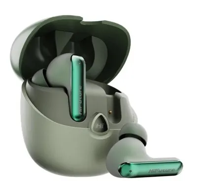 Căști wireless HiFuture - SonicAir, TWS, IPX5, verde