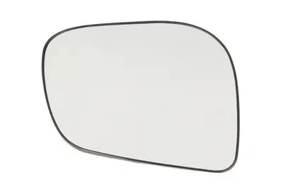 Sticla oglinda exterioara Dreapta potrivit KIA PICANTO I, PICANTO II 2004-2017 - (convexa, crom)