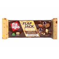 Baton de ovaz chocolate nuts and fruits Flapjack, 90g, FitSpo