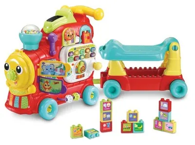 Jucărie 4 in 1 pentru copii Vtech - Tren interactiv (în engleza)