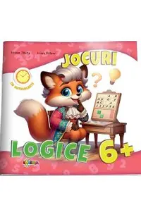 Jocuri logice cu autocolante 6 ani+