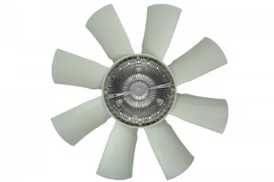 Cupla ventilator radiator (cu ventilator, 750mm, numar lame: 8, numar pini: 5) potrivit VOLVO FH, FH II, FH12, FH16 D12D500-D16G540 09.01