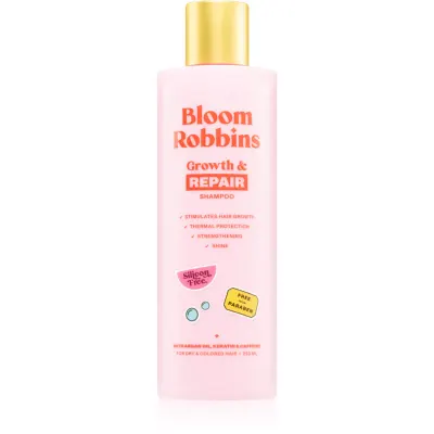 Bloom Robbins Growth & Repair șampon pentru păr uscat și deteriorat 250 ml
