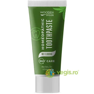 Pasta de Dinti Naturala Homeopata fara Fluor 360 Care 75ml