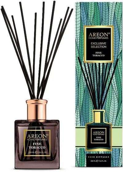 Bețișoare de tămâie Areon Exclusive - Fine Tobacco, 150 ml