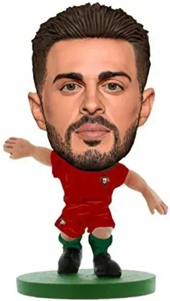 Figurină Creative Toys Sports: Soccerstarz - Portugal Bernardo Silva Home Kit, 5 cm