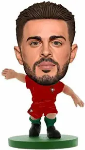 Figurină Creative Toys Sports: Soccerstarz - Portugal Bernardo Silva Home Kit, 5 cm