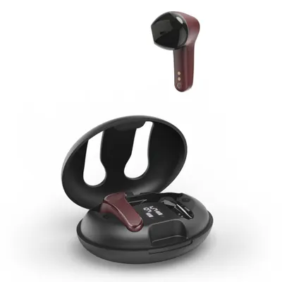 Casti True Wireless Hama Spirit Unchained, Bluetooth, Microfon (Negru/Rosu)