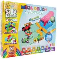 Set creativ cu plastilină Crayola - Mega Dough, 50+ piese
