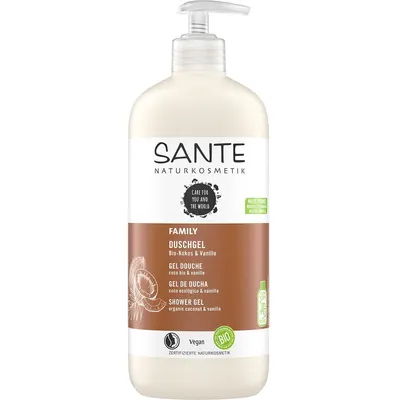 Gel de Dus Bio cu Cocos si Vanilie 500ml