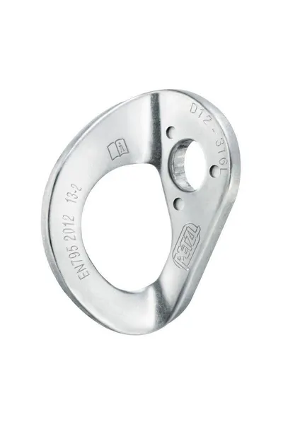Plaquetă de ancorare Petzl COEUR STAINLESS 316L 12 mm