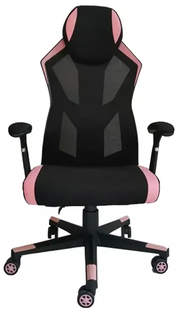 Scaun gaming RFG - Soft Game, negru/ roz