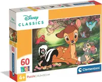 Puzzle pentru copii Clementoni din 60 piese - Bambi