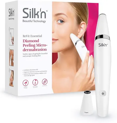 Aparat pentru microdermabraziune Silk'n - ReVit Essential, alb