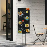 vidaXL Panouri pentru Târguri 2 buc. Negru 30 x 23,5 x 210 cm Oțel